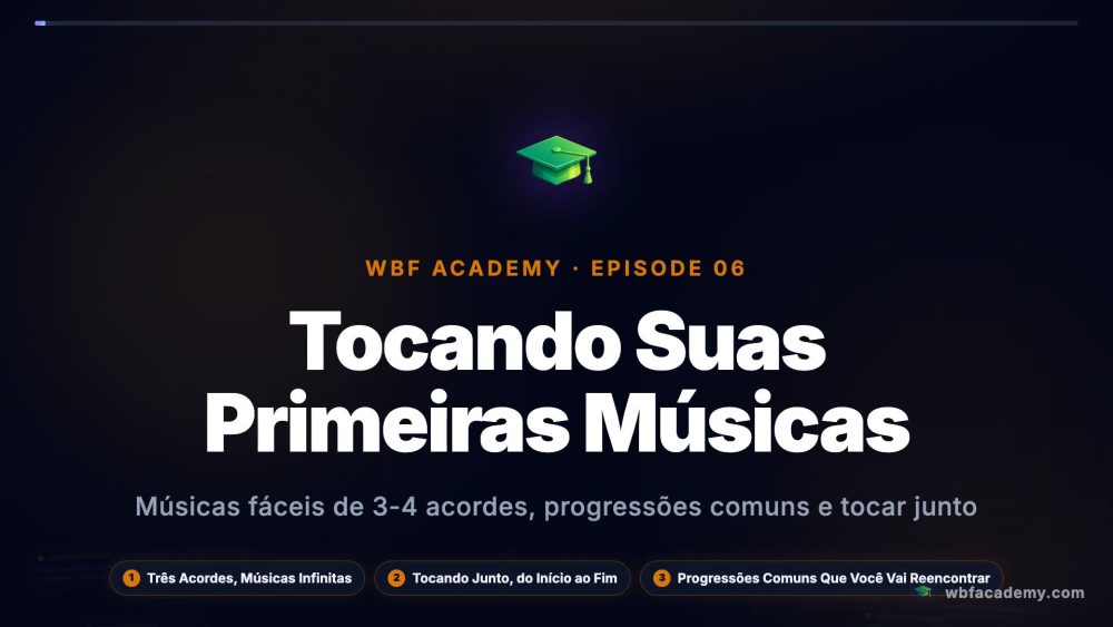 Tocando Suas Primeiras Músicas