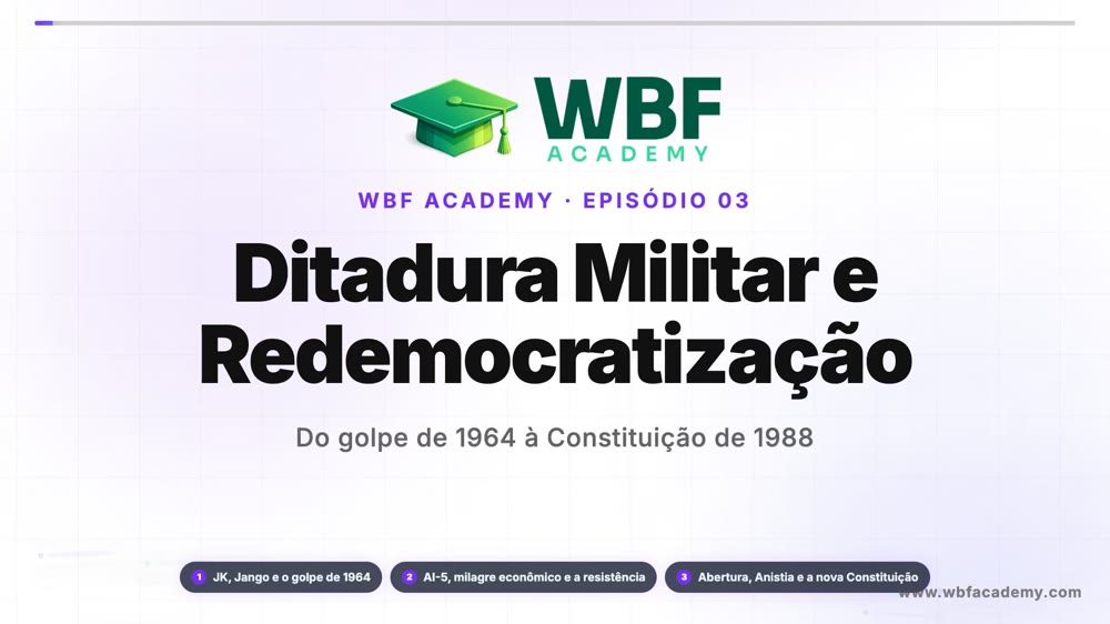 Ditadura Militar e Redemocratização