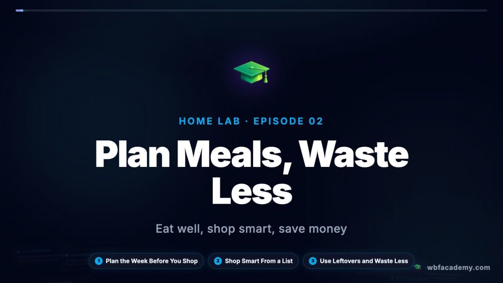 Plan Meals, Waste Less