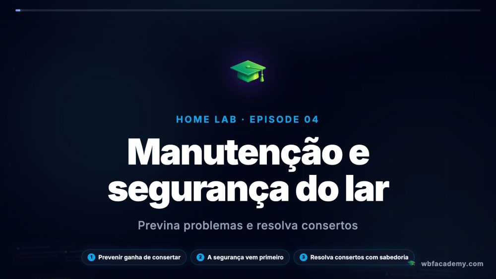 Manutenção e segurança do lar