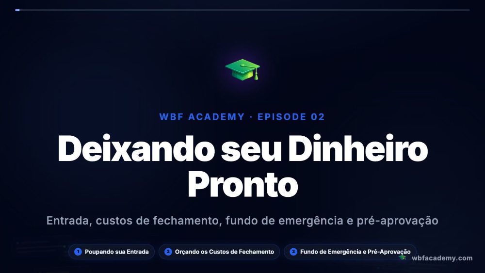 Deixando seu Dinheiro Pronto