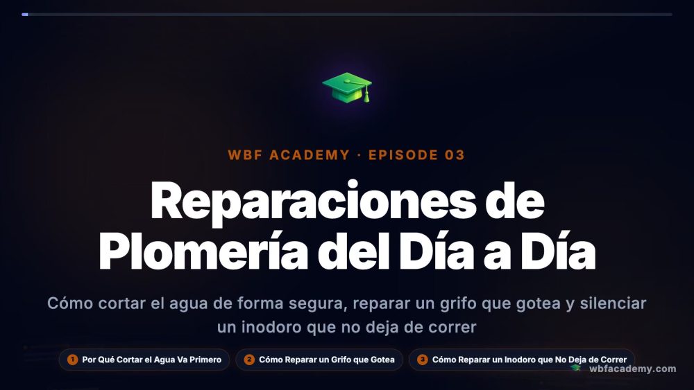 Reparaciones de Plomería del Día a Día