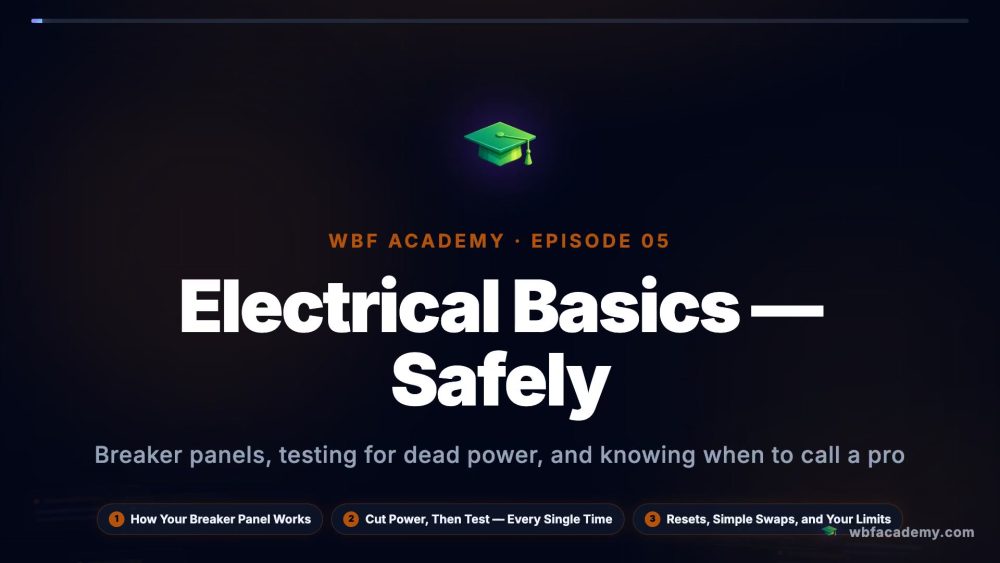 Electrical Basics — Safely