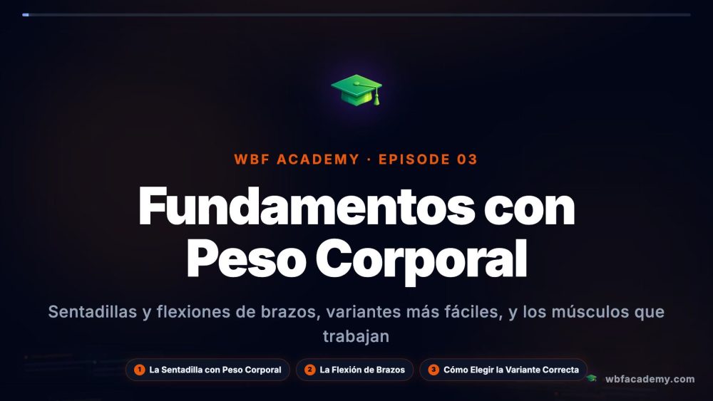 Fundamentos con Peso Corporal