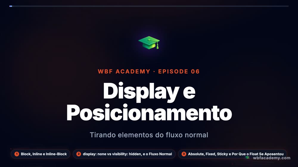 Display e Posicionamento