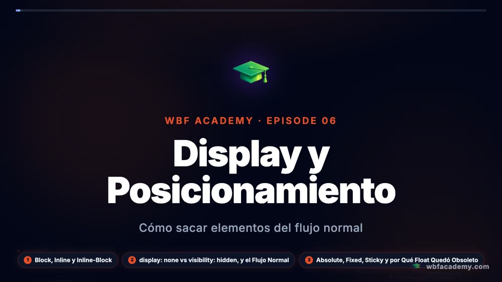 Display y Posicionamiento