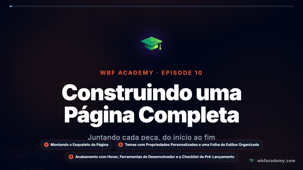 Construindo uma Página Completa