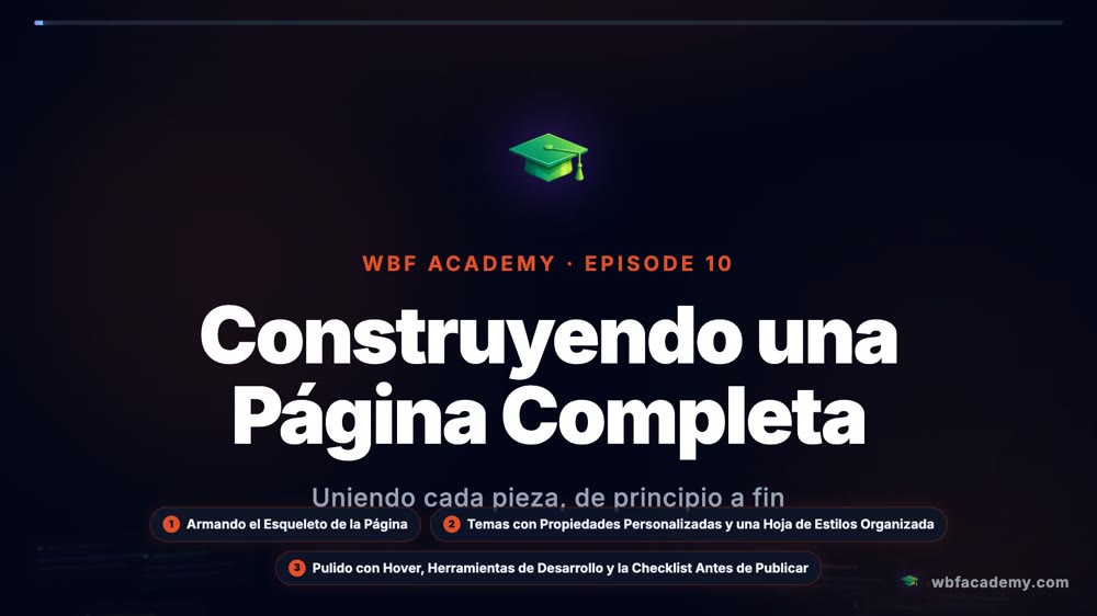 Construyendo una Página Completa