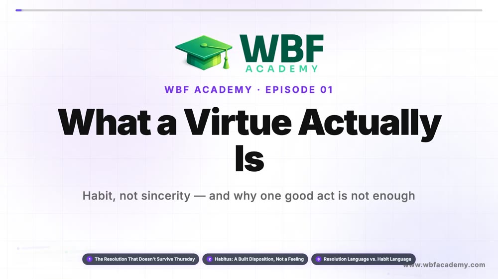 What a Virtue Actually Is