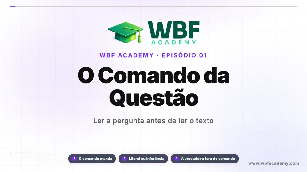 O Comando da Questão