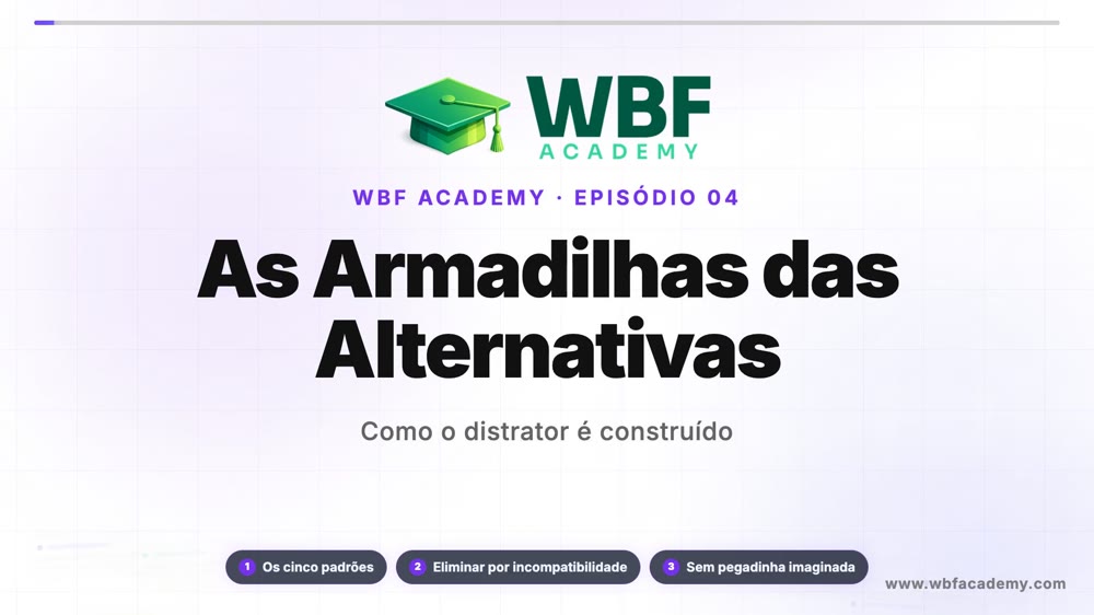 As Armadilhas das Alternativas
