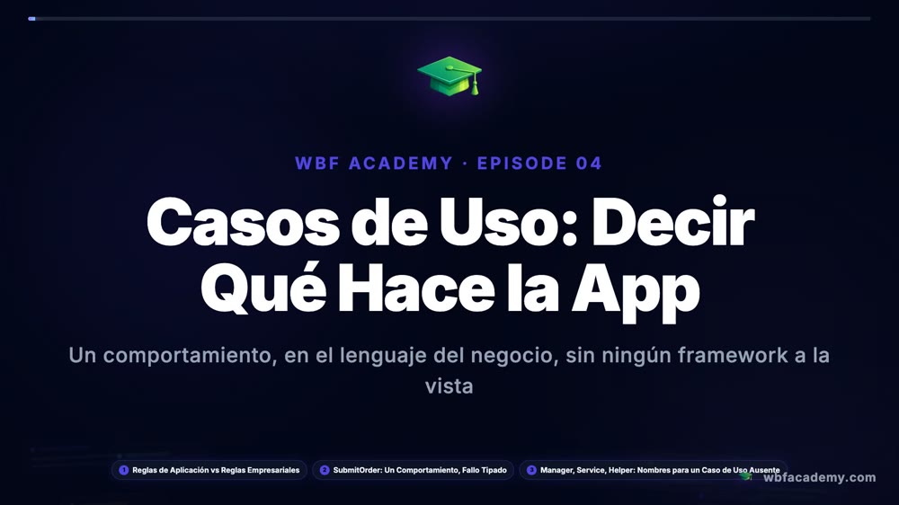 Casos de Uso: Decir Qué Hace la App