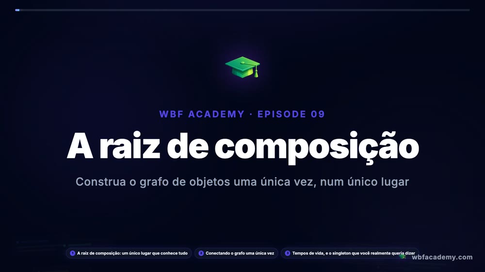 A raiz de composição