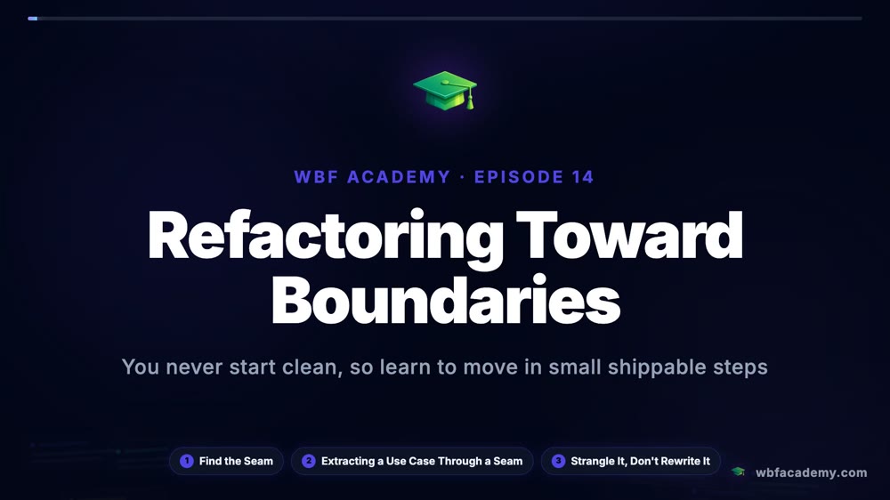 Refactoring Toward Boundaries