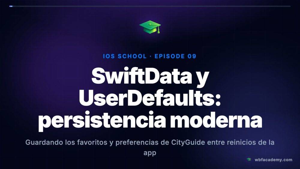 SwiftData y UserDefaults: persistencia moderna