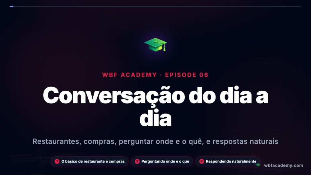 Conversação do dia a dia