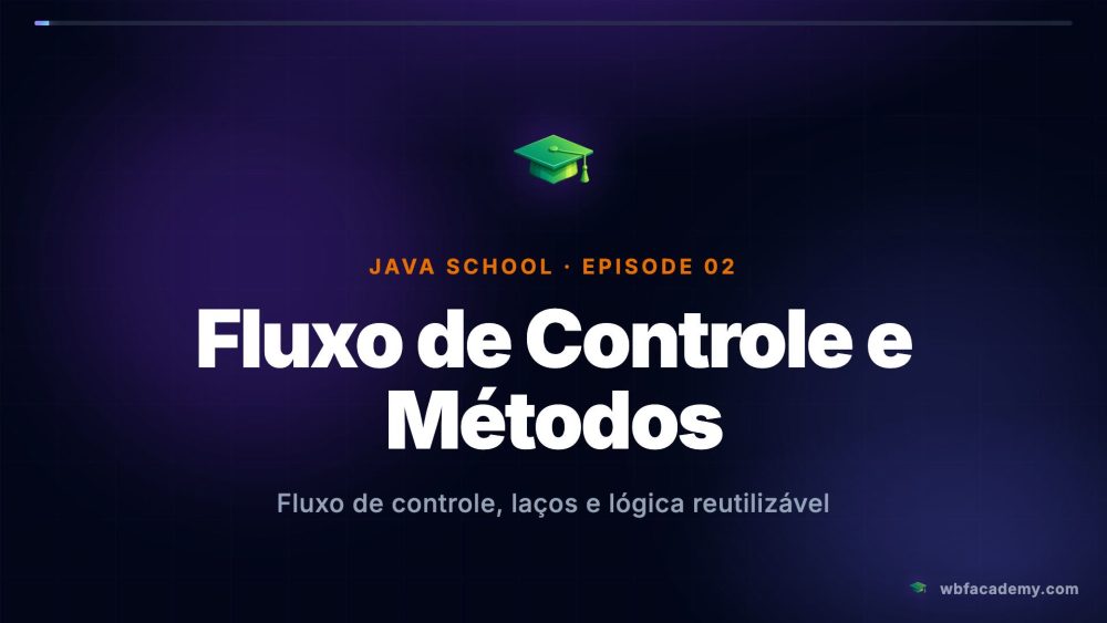Fluxo de Controle e Métodos