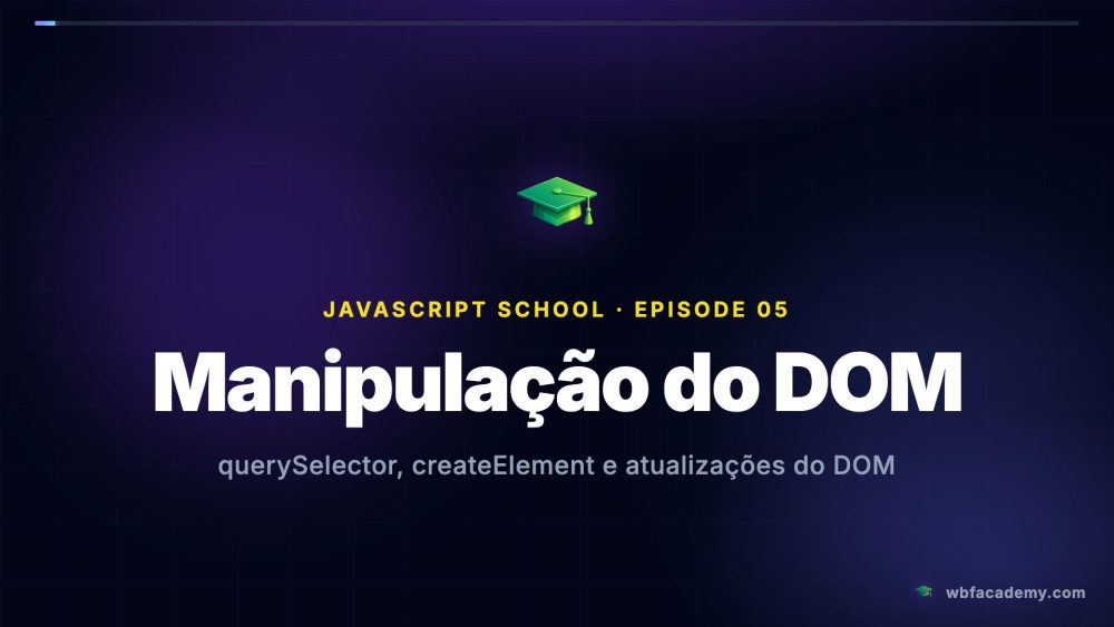 Manipulação do DOM