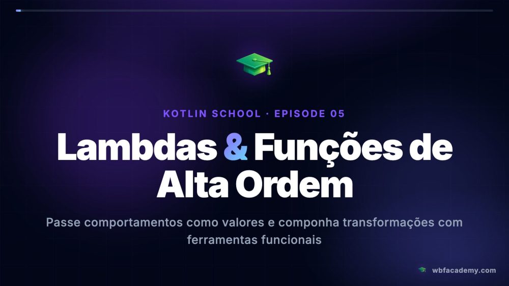 Lambdas & Funções de Alta Ordem
