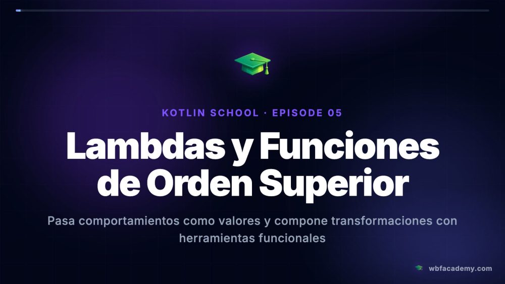 Lambdas y Funciones de Orden Superior