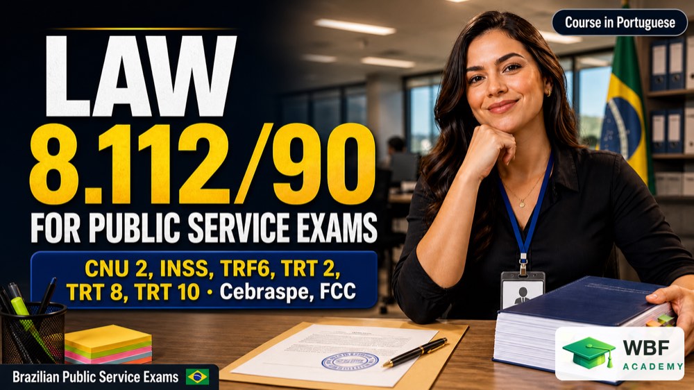 Law 8.112/90 for Public Service Exams