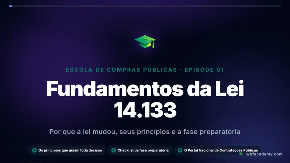 Fundamentos da Lei 14.133