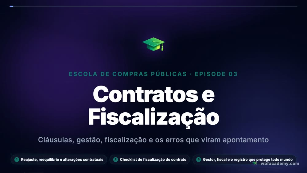 Contratos e Fiscalização