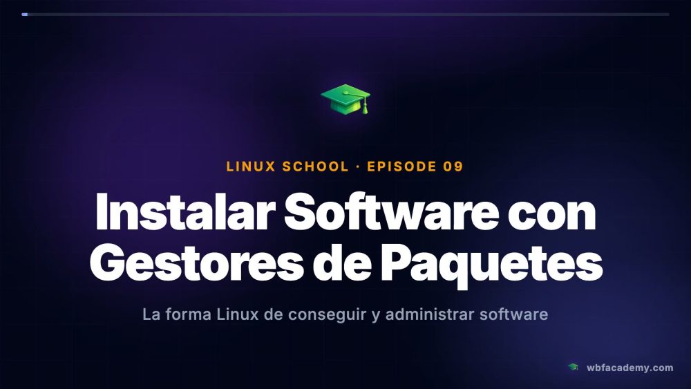 Instalar Software con Gestores de Paquetes