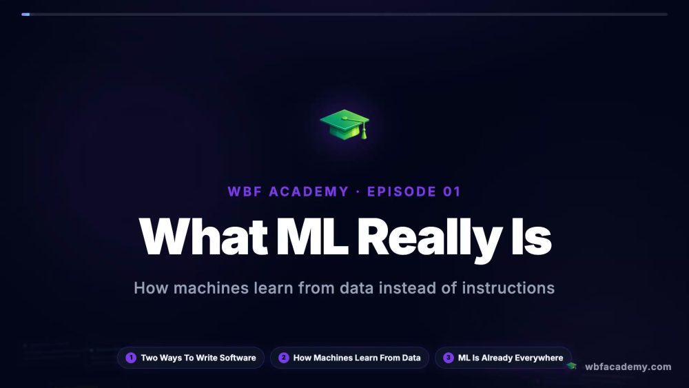 What ML Really Is