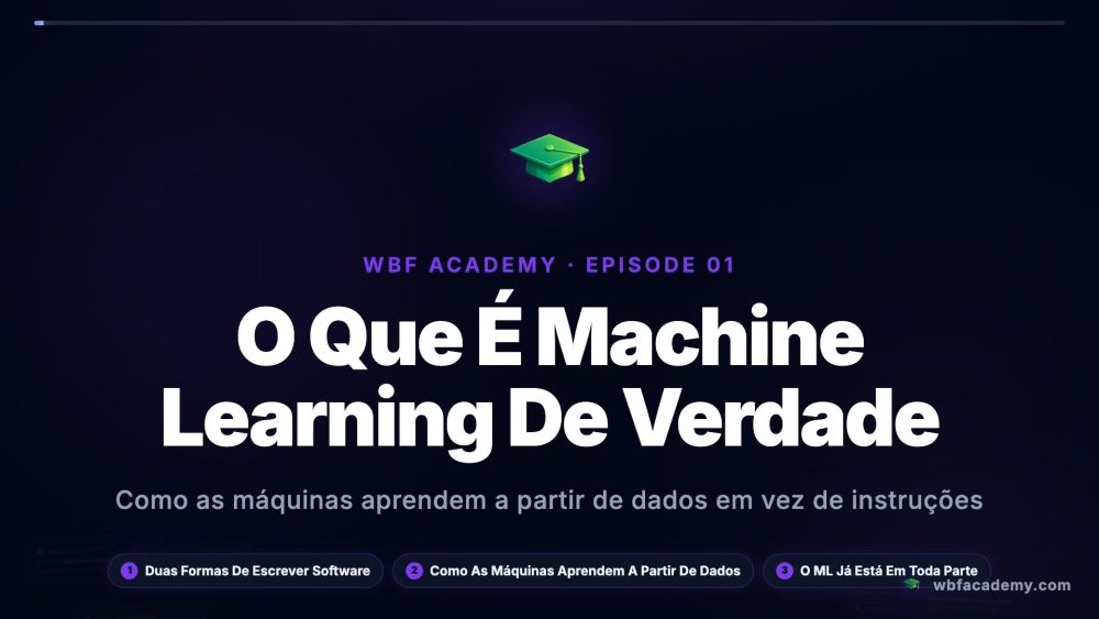 O Que É Machine Learning De Verdade