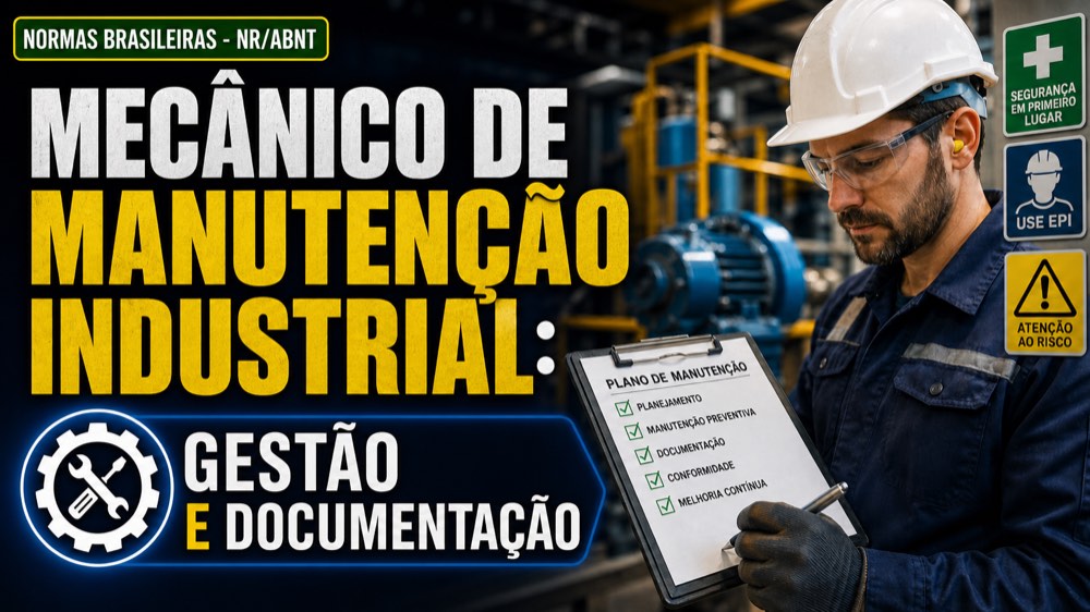 Mecânico de Manutenção Industrial: Gestão e Documentação