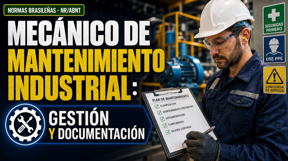 Mecánico de Mantenimiento Industrial: Gestión y Documentación