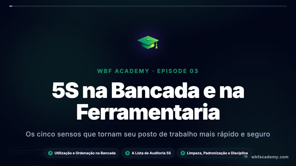 5S na Bancada e na Ferramentaria