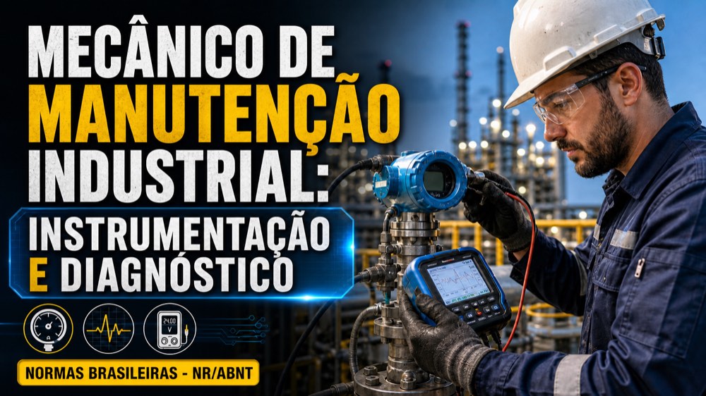 Mecânico de Manutenção Industrial: Instrumentação e Diagnóstico