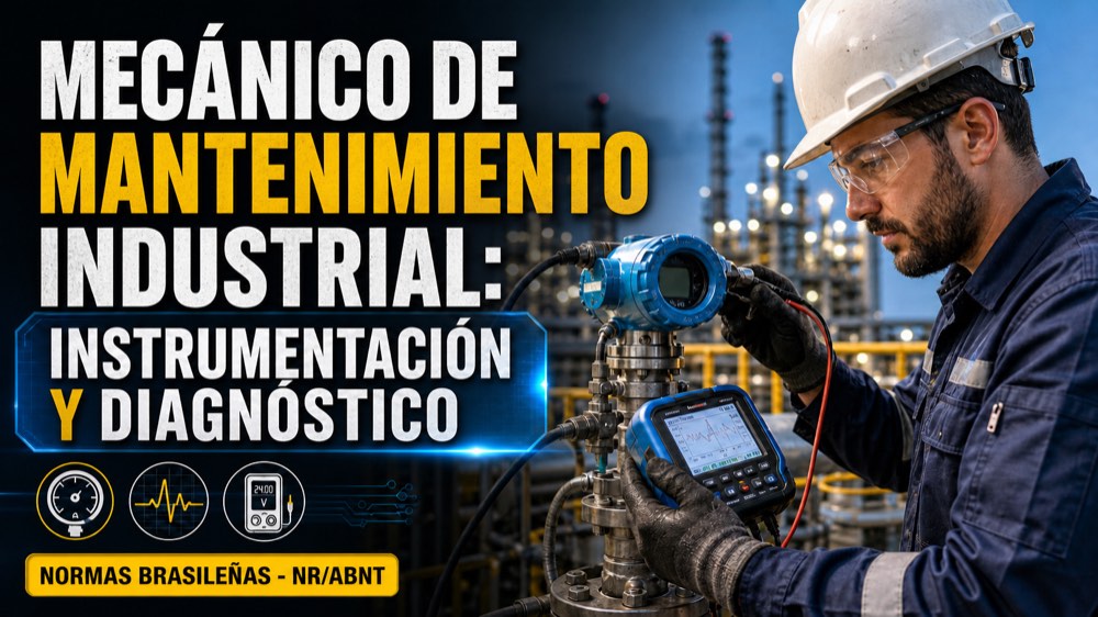 Mecánico de Mantenimiento Industrial: Instrumentación y Diagnóstico