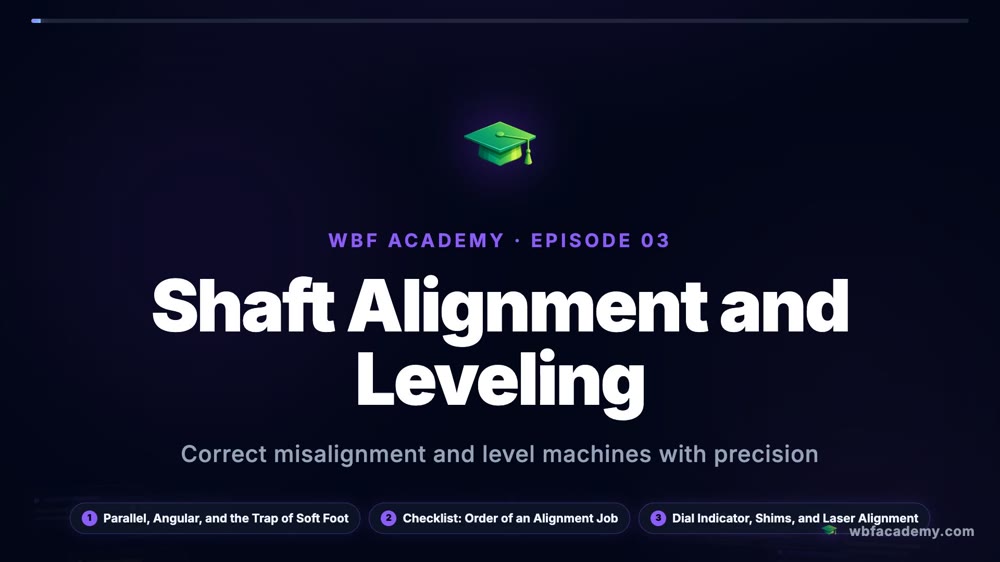 Shaft Alignment and Leveling