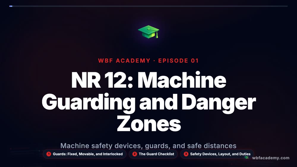 NR 12: Machine Guarding and Danger Zones