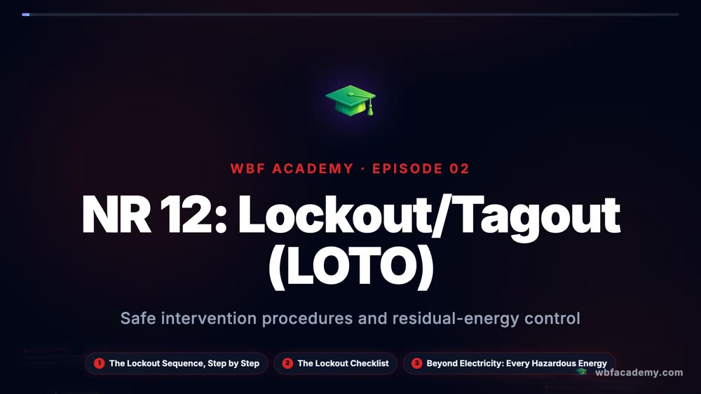 NR 12: Lockout/Tagout (LOTO)