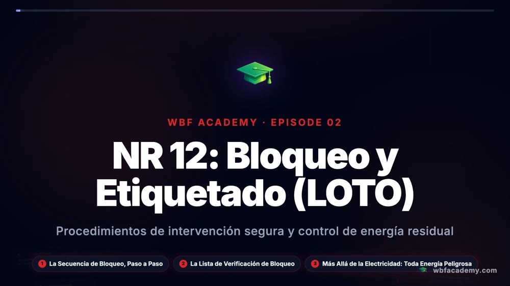 NR 12: Bloqueo y Etiquetado (LOTO)
