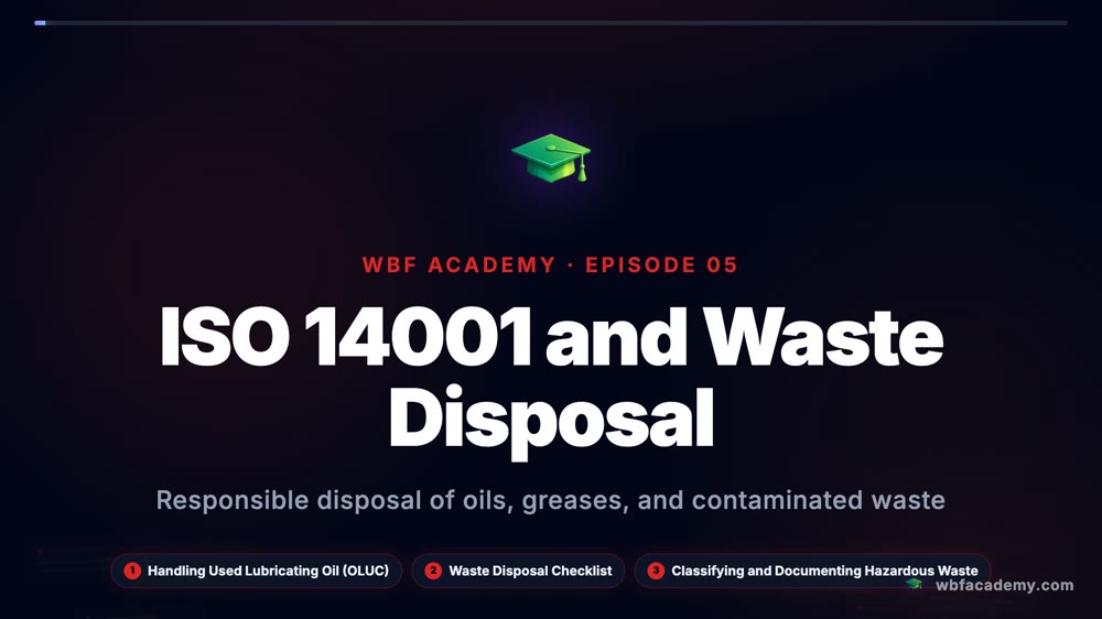 ISO 14001 and Waste Disposal