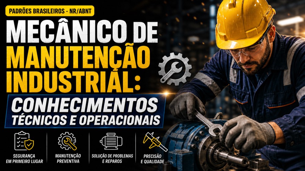 Mecânico de Manutenção Industrial: Conhecimentos Técnicos e Operacionais