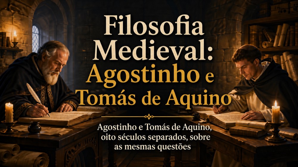 Filosofia Medieval: Agostinho e Tomás de Aquino