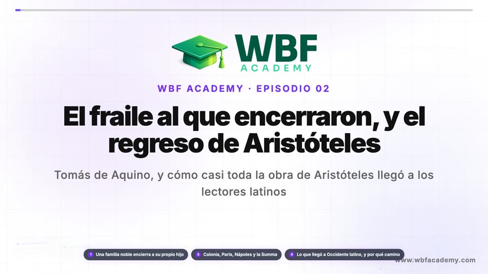 El fraile al que encerraron, y el regreso de Aristóteles