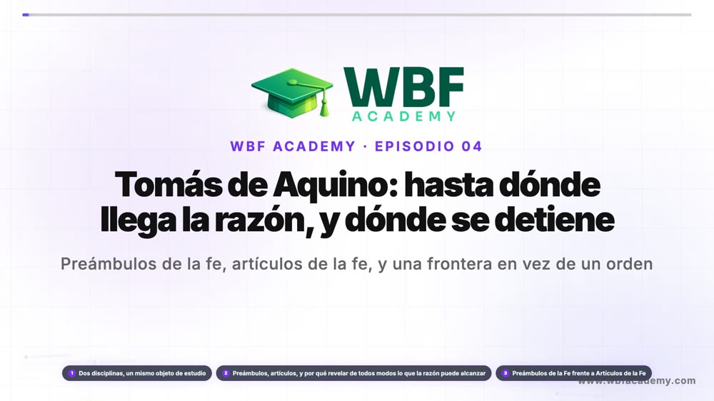 Tomás de Aquino: hasta dónde llega la razón, y dónde se detiene