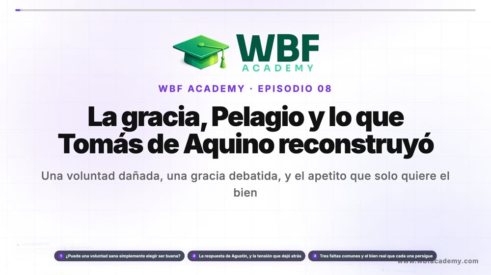 La gracia, Pelagio y lo que Tomás de Aquino reconstruyó