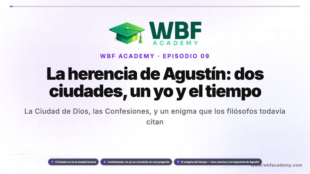 La herencia de Agustín: dos ciudades, un yo y el tiempo