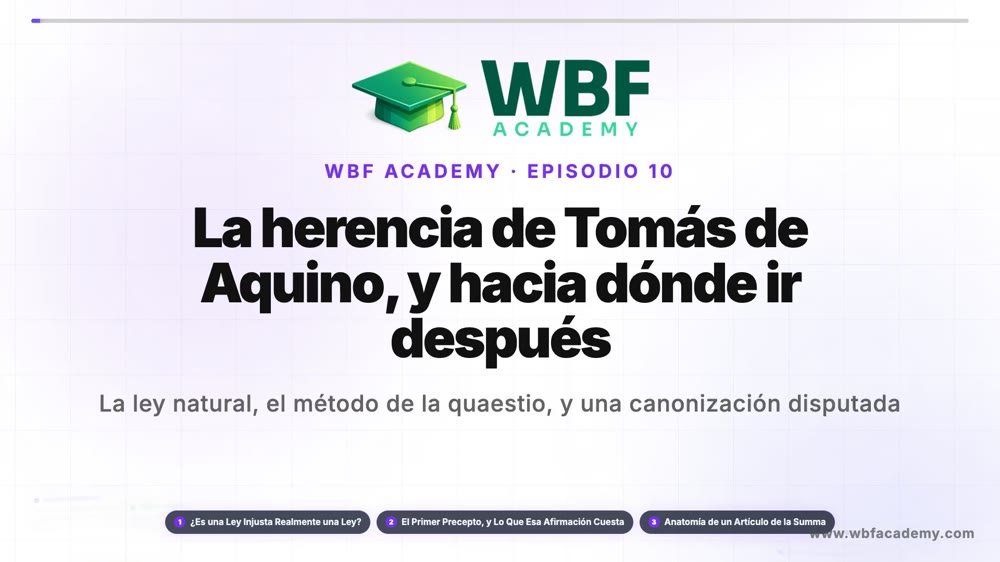 La herencia de Tomás de Aquino, y hacia dónde ir después