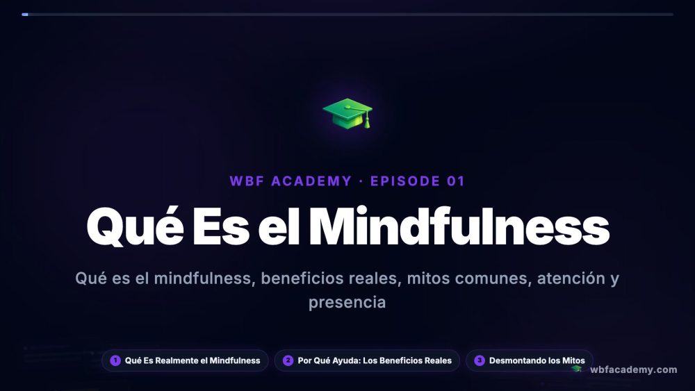 Qué Es el Mindfulness
