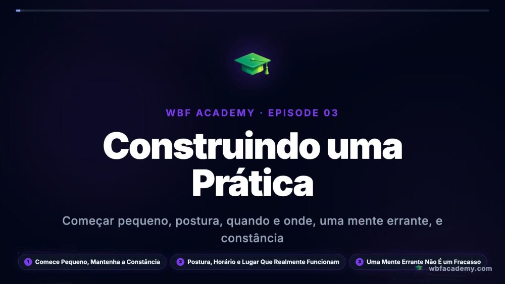 Construindo uma Prática