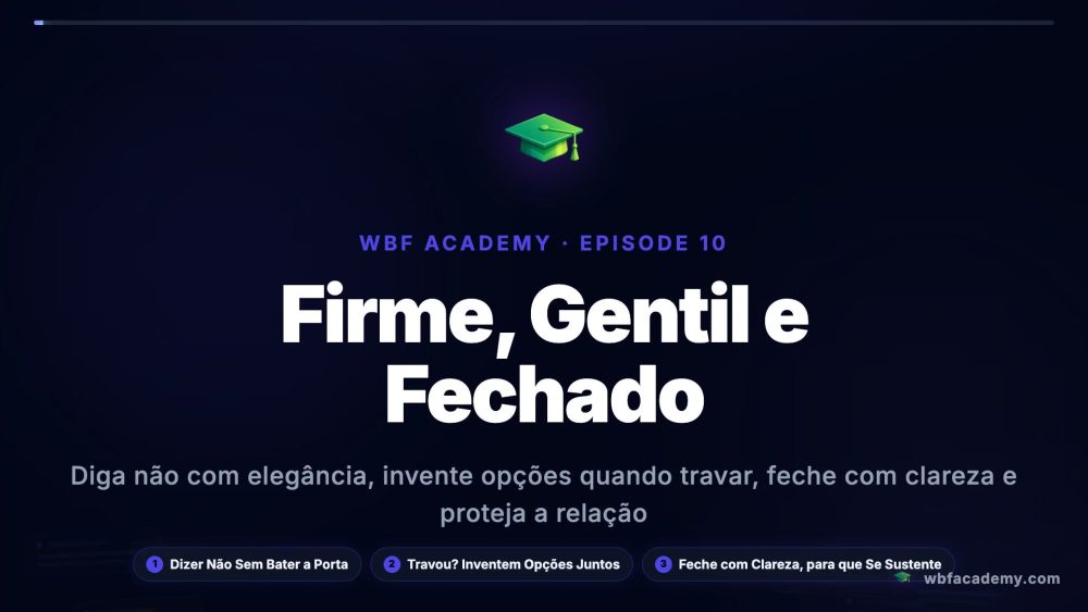 Firme, Gentil e Fechado